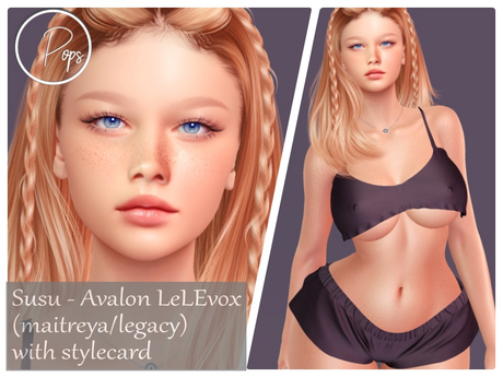 Second Life Marketplace - PopsStore Susu shape LeLEvox Avalon